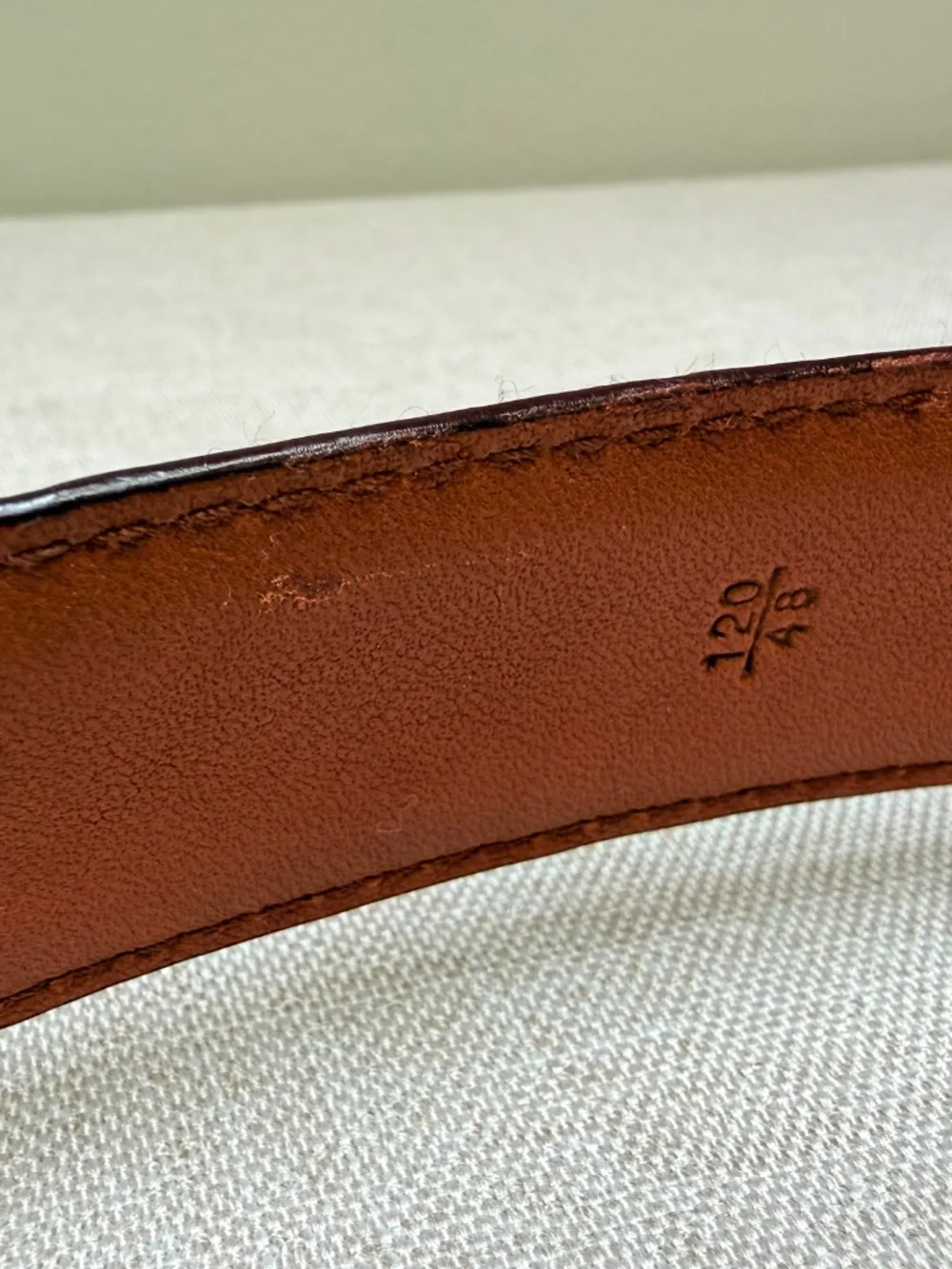 Men’s Arden Leather Corporation 48” Belt With Metal Arrowhead Accents